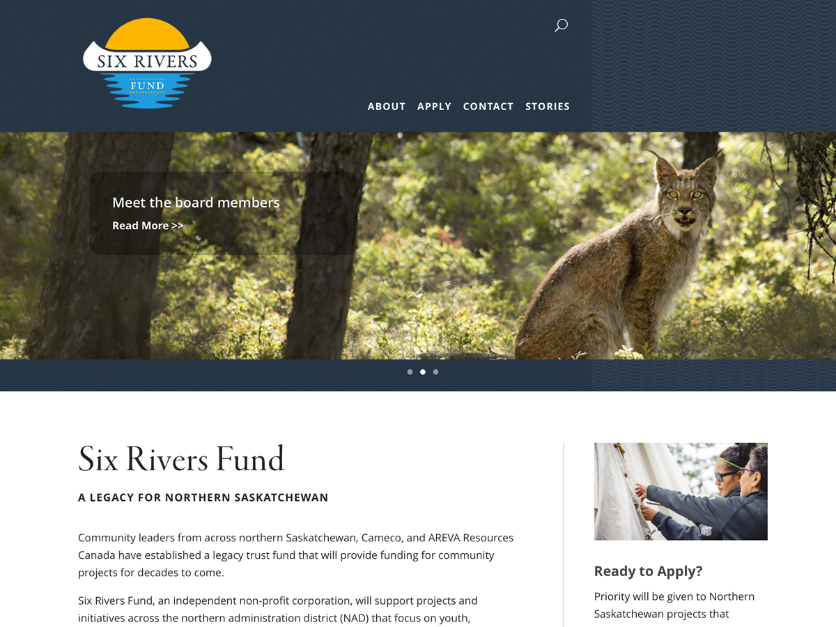 Six Rivers Fund Website