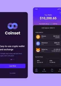 Coinset screens
