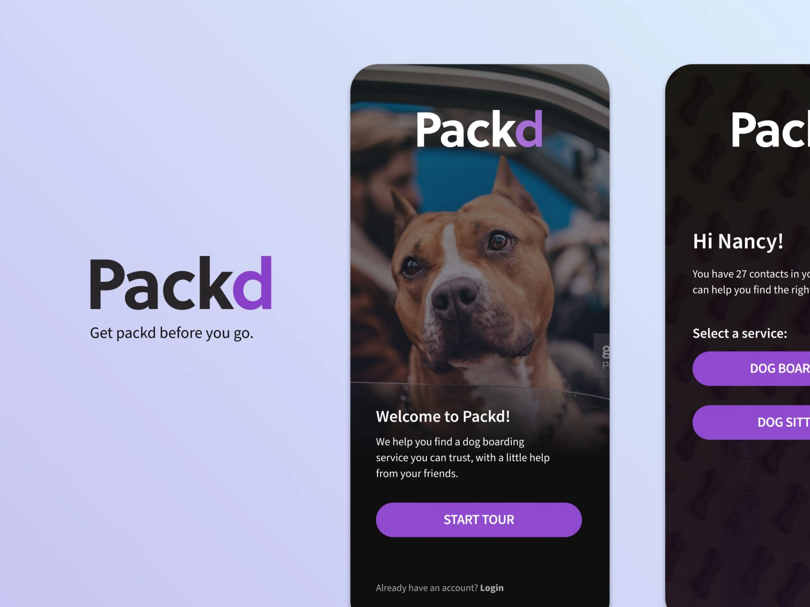 Packd – Mobile App